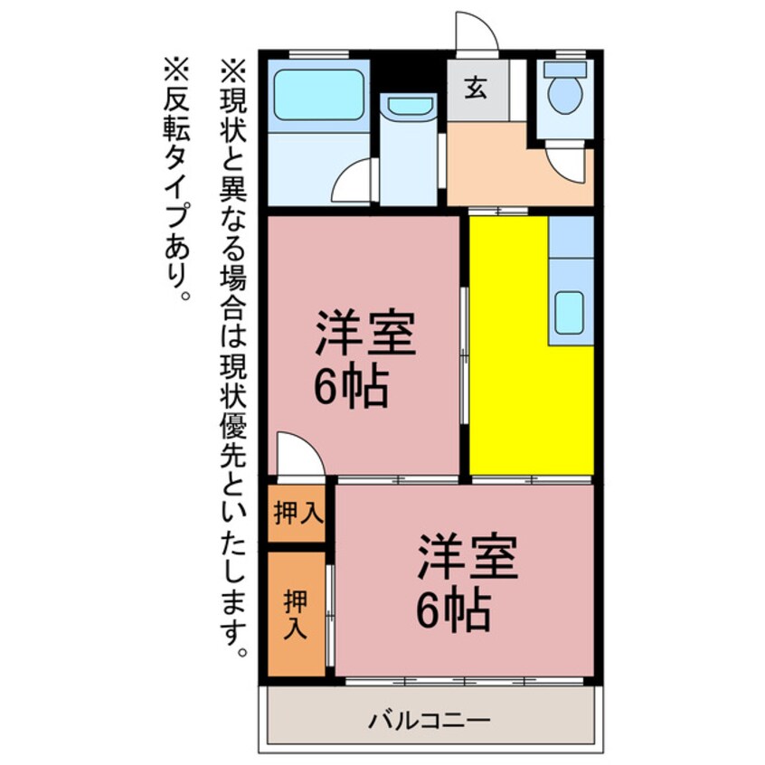 間取図 グラッセ前田