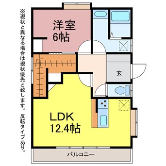 間取図 コーポムラタ