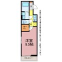 ベル　リゼオ　Kの間取図