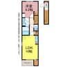 ＭＴＩハイツ　Ｖ 1LDKの間取り