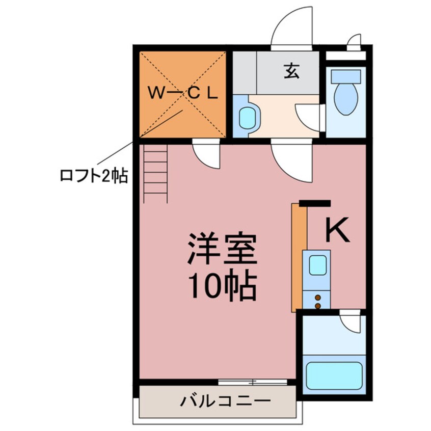 間取図 セザンヌ牧野