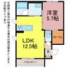 ルヴェール　 1LDKの間取り