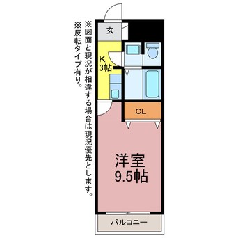 間取図 シャンテ豊橋