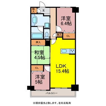 間取図 アクシアタワー豊橋