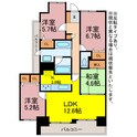 アクシアタワー豊橋の間取図