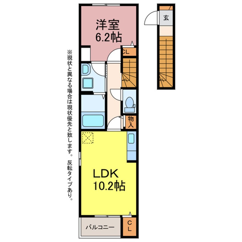 間取図 アヴァンス　スギ