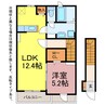 葵館 1LDKの間取り