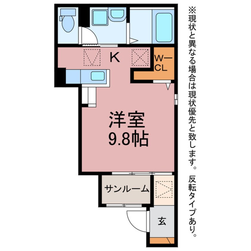 間取図 ファイン　ジニアA・B