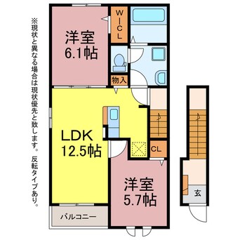 間取図 ガーデンコート　ウエタ