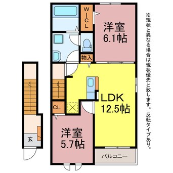 間取図 ガーデンコート　ウエタ