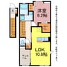 サザンウィンド26Ⅱ 1LDK+Sの間取り