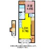 アイリス 1LDKの間取り