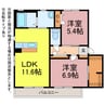 I’s garden 2LDKの間取り