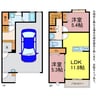 サンガレージ２１ 2LDKの間取り
