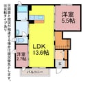 アムール絆の間取図