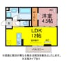ソレイユ入船 1LDKの間取り