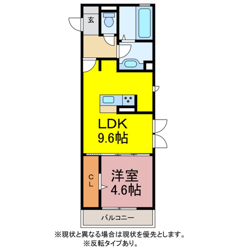 間取図 ヴェール柱