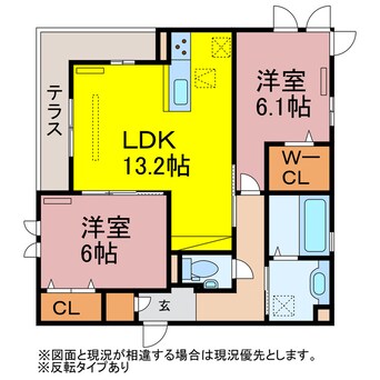 間取図 D-squareつつじが丘　1号地