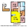D-avanceつつじが丘 2LDKの間取り