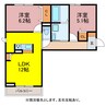 ジラソーレ 2LDKの間取り