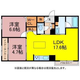 間取図 シャーメゾンＫｏｕ