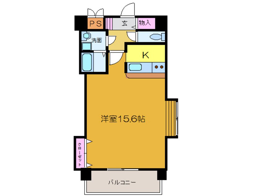 間取図 デルフィニウム・イノウエ