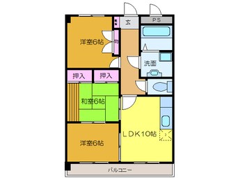間取図 スターズ21