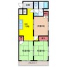 稲沢ハイツ 3DKの間取り