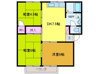 間取図 樋水マンション