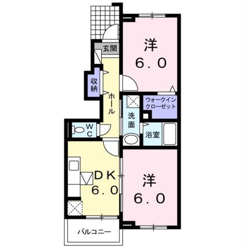 間取図 パラティーノ　Ⅰ