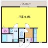 ヘルリッヒレーベン 1Rの間取り