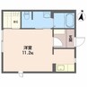 ファイネスト東大洲 1Kの間取り