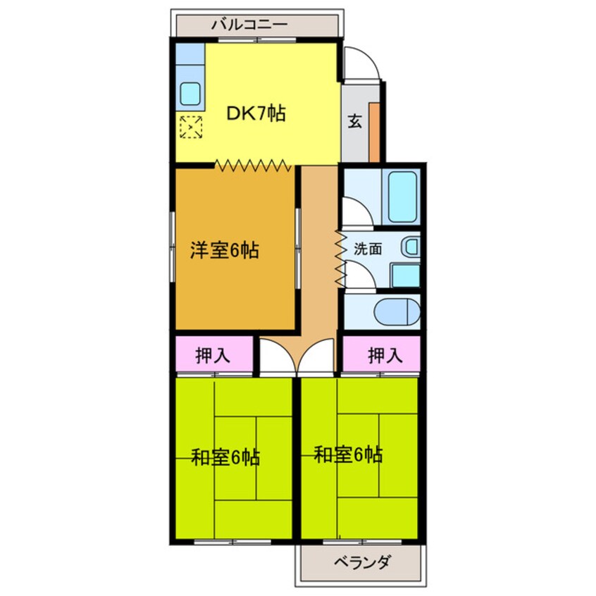 間取図 井上マンション