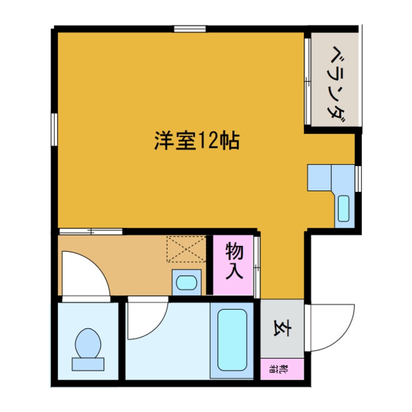 間取図 ＣＯＵＲＴ　ＩＮ　雅