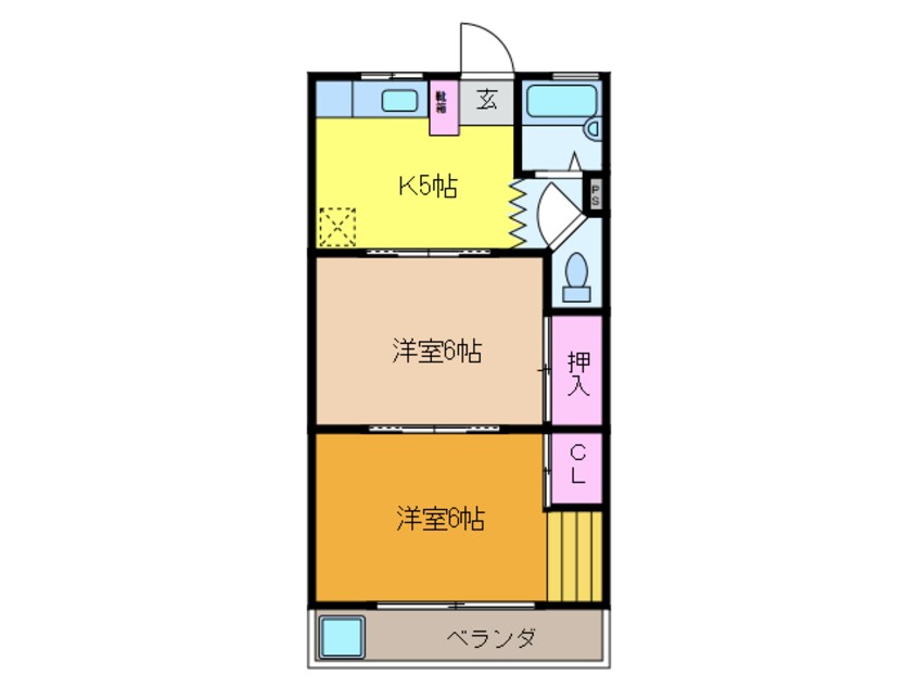 間取図 メゾンいちみや