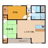 アーバンコート 2LDKの間取り