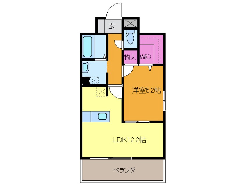 間取図 クロッソラ