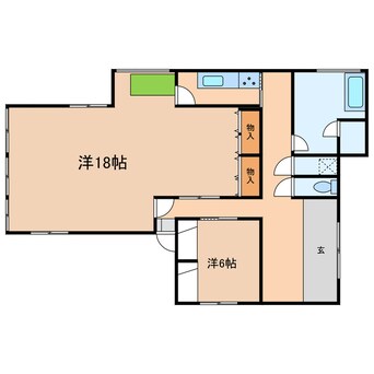 間取図 内子町城廻ゲストハウス
