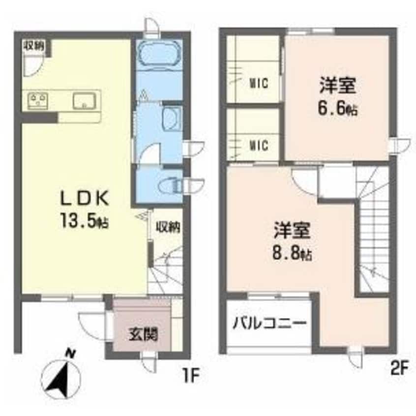 間取図 シーサイドコート