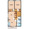 メゾン旧港 3DKの間取り