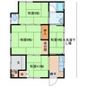 市木貸家 4Kの間取り