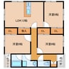 メゾン喜多町 3LDKの間取り