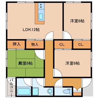 間取図 メゾン喜多町