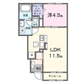 間取図 メゾン・エムエム