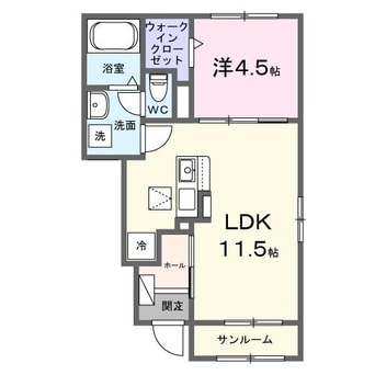 間取図 メゾン・エムエム