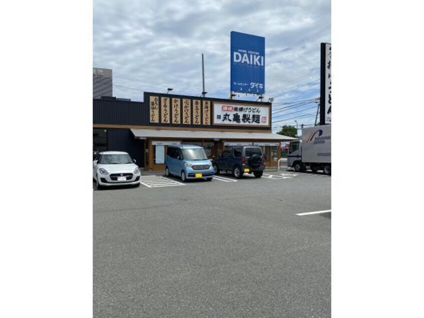 丸亀製麺藍住店(その他飲食（ファミレスなど）)まで499m ルミナス藍住　Ａ・Ｂ