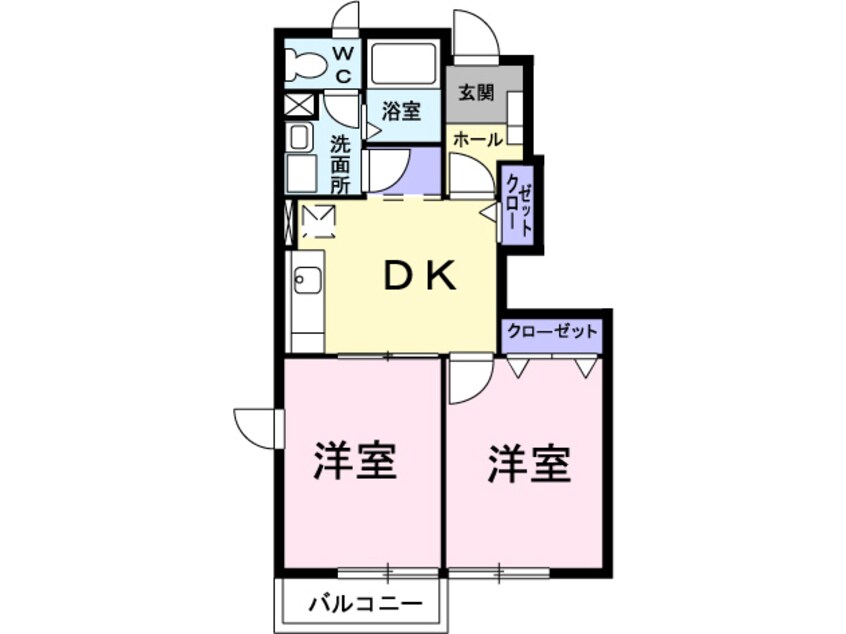 間取図 ラス･ティック