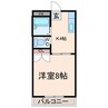 コーポ新聖 1Kの間取り