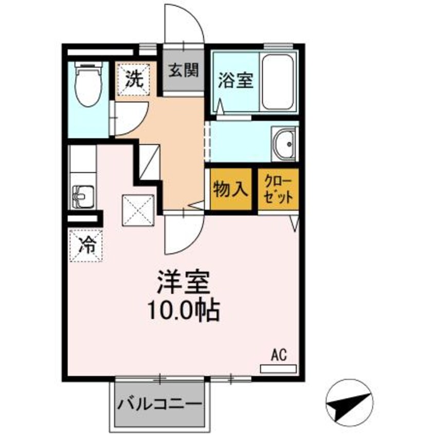 間取図 ＰＡＬＡＳＴ