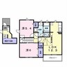 ガーデンハウスＴＡＤＡ 2LDKの間取り